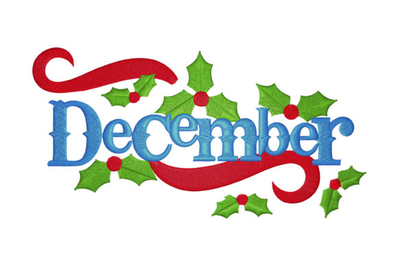 December Logo: A Designer’s Review for Winter Embroidery