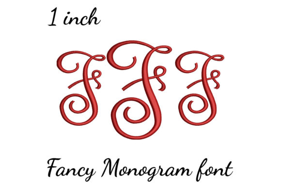Review: F Monogram Font Fancy for Boutique Apparel