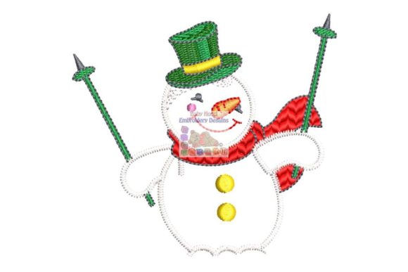 Review: Snowman Happy Ski for Boutique Sweatshirts