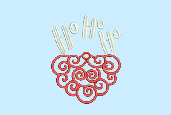 Santa Beard Embroidery Review for Boutique Apparel