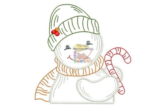 Snowman with Candy Cane: A Designer’s Review