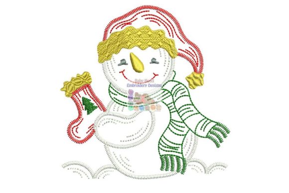 Snowman with Christmas Sock: A Designer’s Review